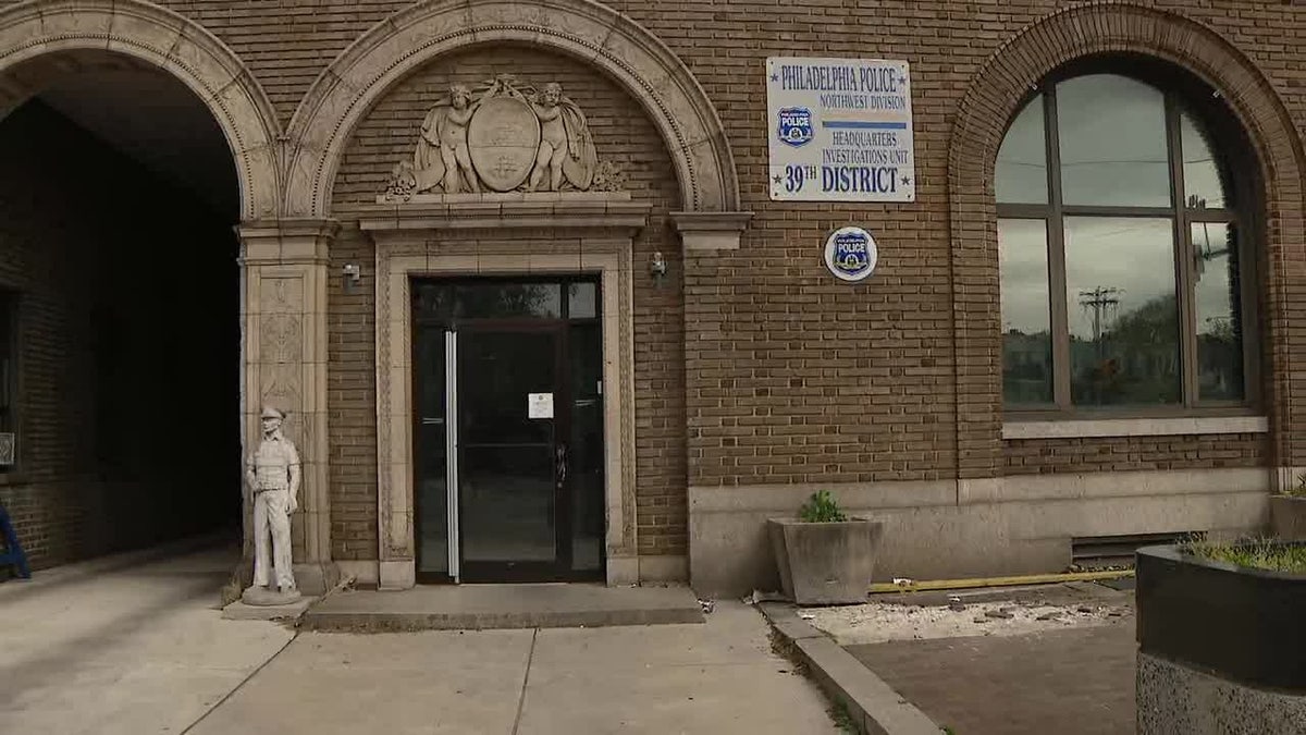 A Philadelphia law enforcement officer was stabbed Wednesday morning at the 39th Police District building when a male suspect entered with a knife.