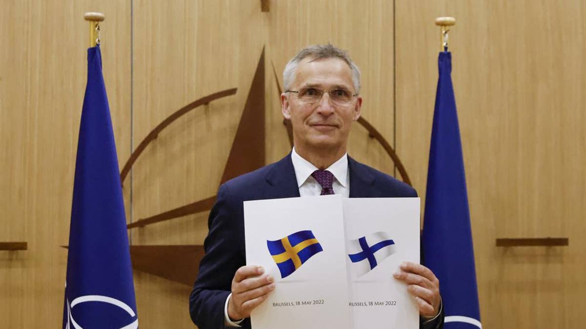 NATO Secretary-General Jens Stoltenberg in Brussels to discuss Sweden and Finland NATO applications