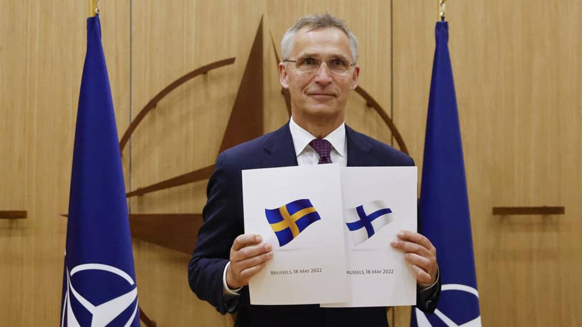 NATO Secretary-General Jens Stoltenberg in Brussels to discuss Sweden and Finland NATO applications