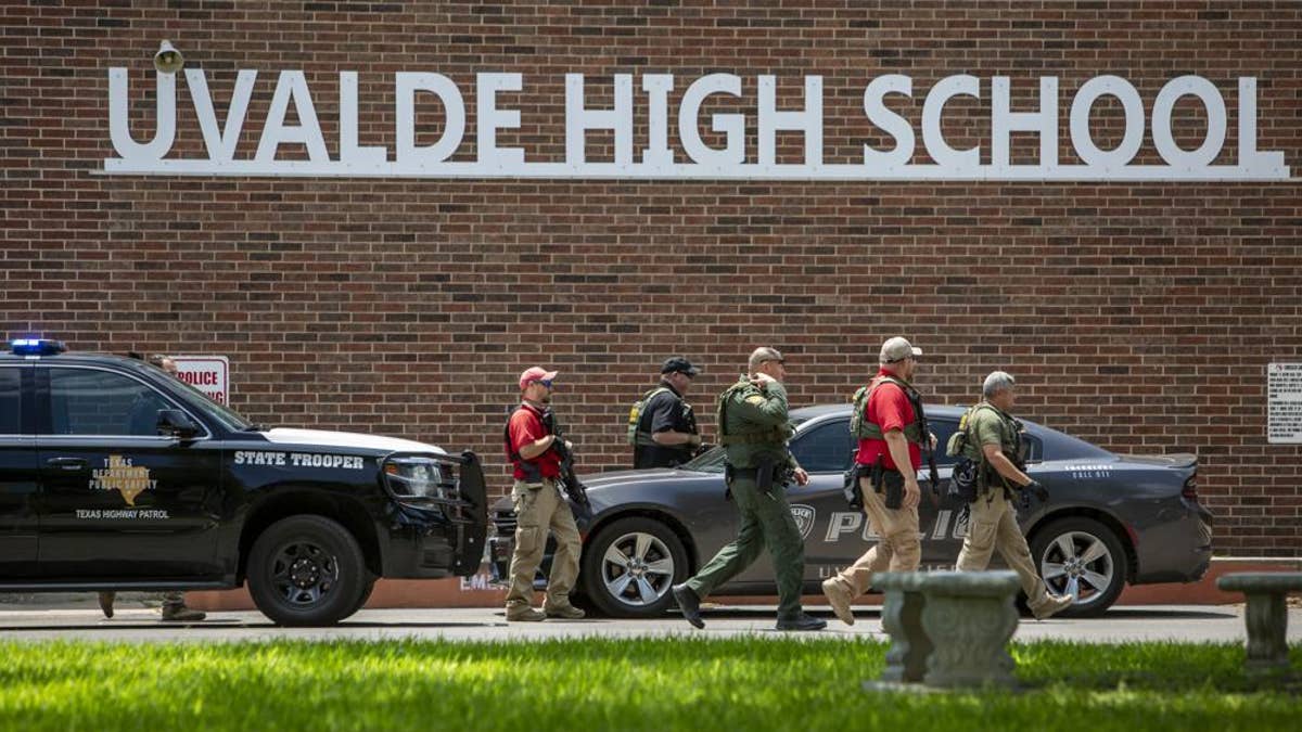 Robb Elementary School, Uvalde, Texas, site of school shooting