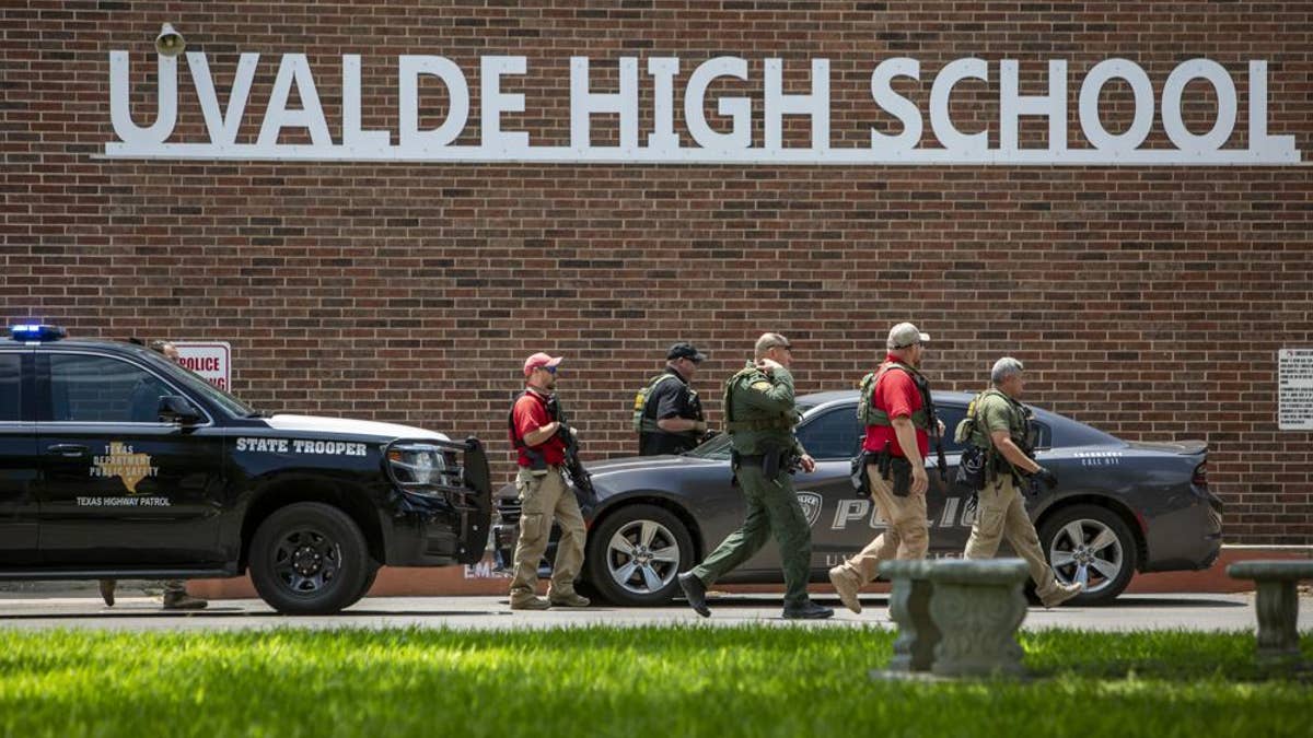 Robb Elementary School, Uvalde, Texas, site of school shooting