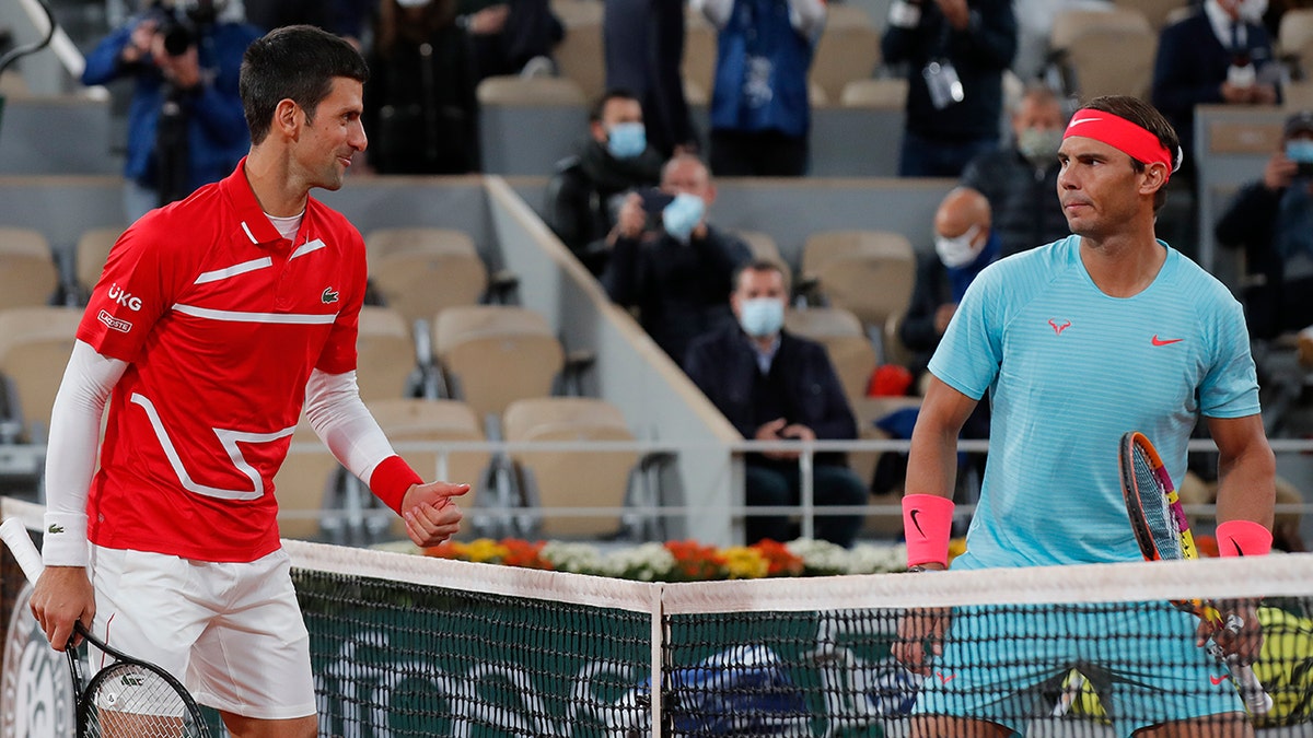2020 French Open Novak Djokovic Rafael Nadal
