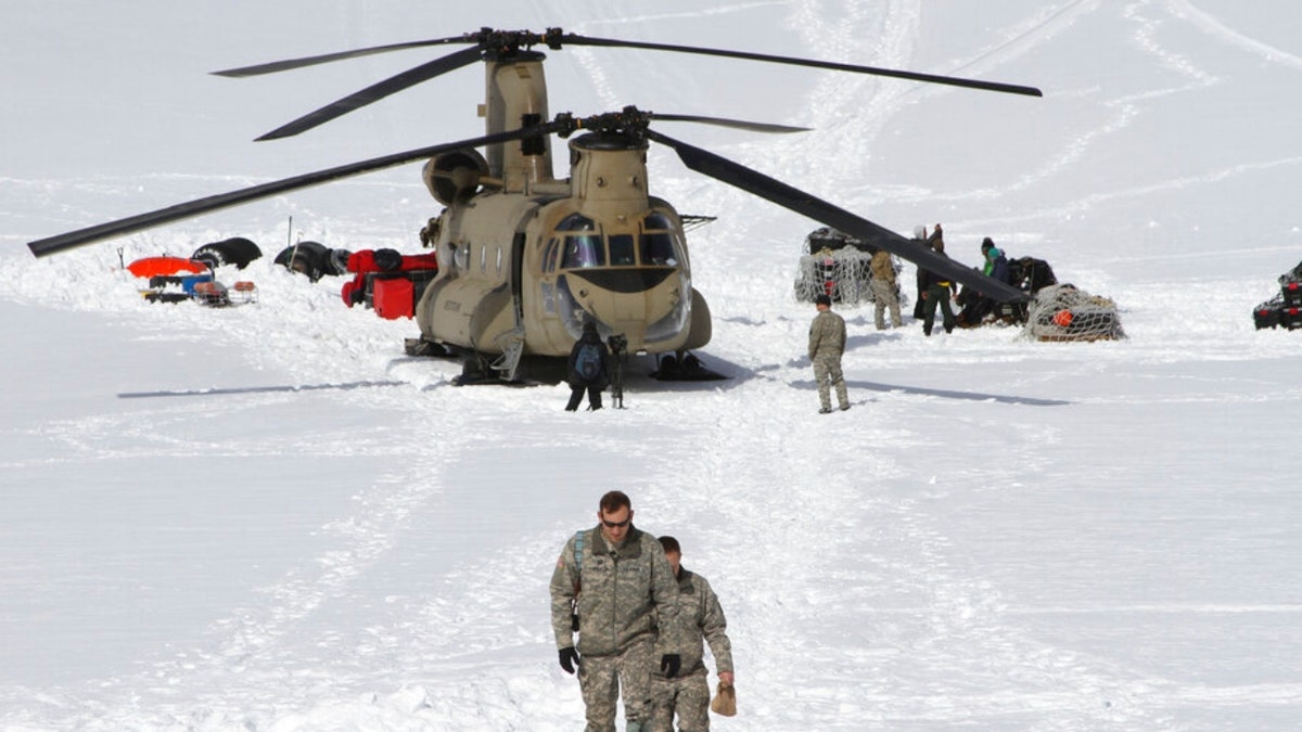 Alaska Army helicopter