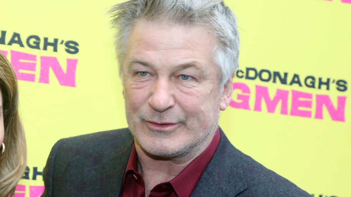 Alec Baldwin appears at the opening night of the new play "Hangmen" at The Golden Theatre in New York City on April 21, 2022.
