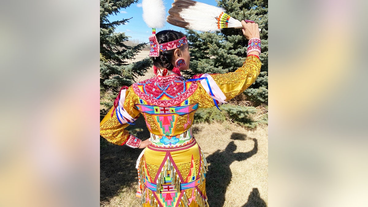 Ashley Callingbull jingle dancer