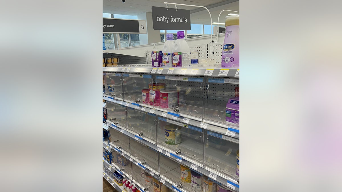 baby formula shelves bare