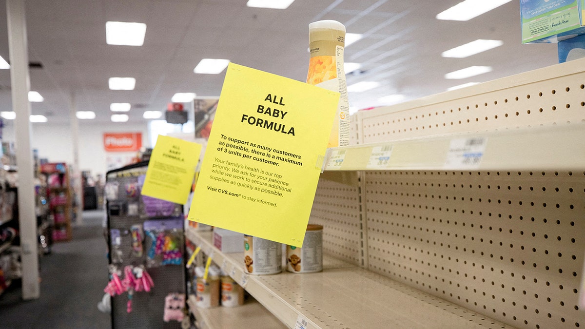 Baby Formula shortage