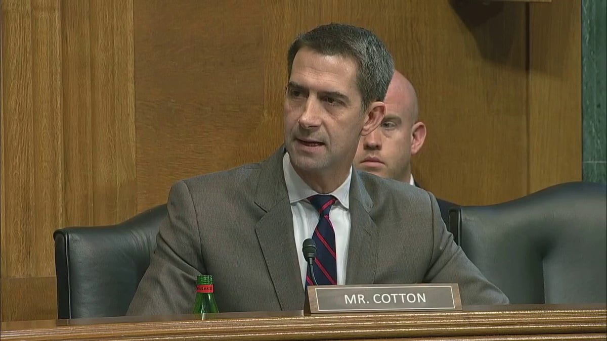 Sen. Tom Cotton questions ATF director nominee Steven Dettelbach