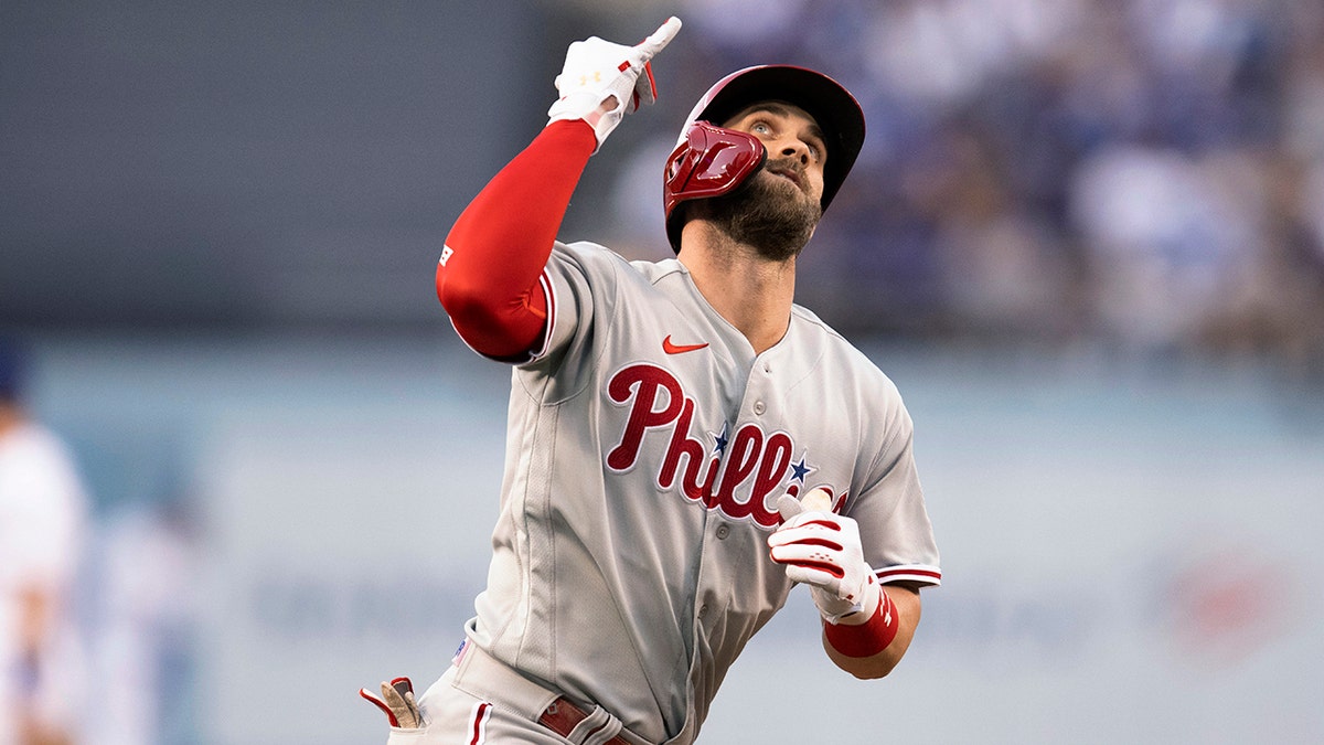 Bryce Harper solo home run in May 2022