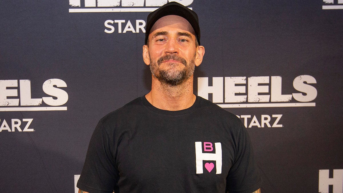 Actor and wrestler Phil Brooks "CM Punk" pose for a photo during a screening episode of the Starz channel's wrestling drama "Heels" at the AMC River East Theater, on August 26, 2021 in Chicago, Illinois.