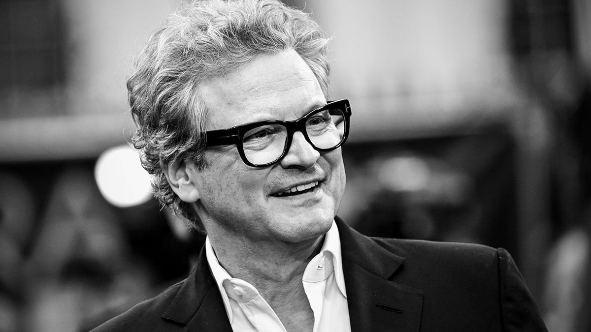Colin Firth attends the "Operation Mincemeat" UK premiere at The Curzon Mayfair on April 12, 2022 in London, England.