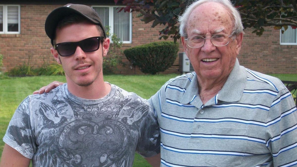 Harold Myers (right) and his grandson, Dan Smith