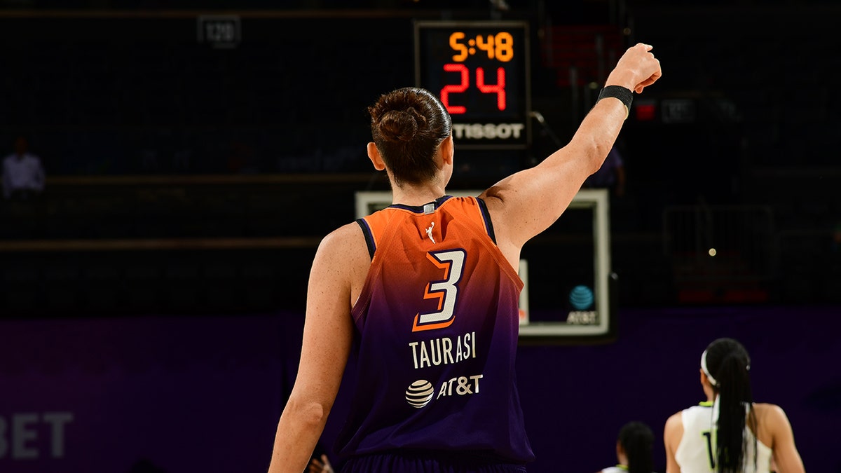 WNBA s Diana Taurasi scores 31 points in loss but joined club of