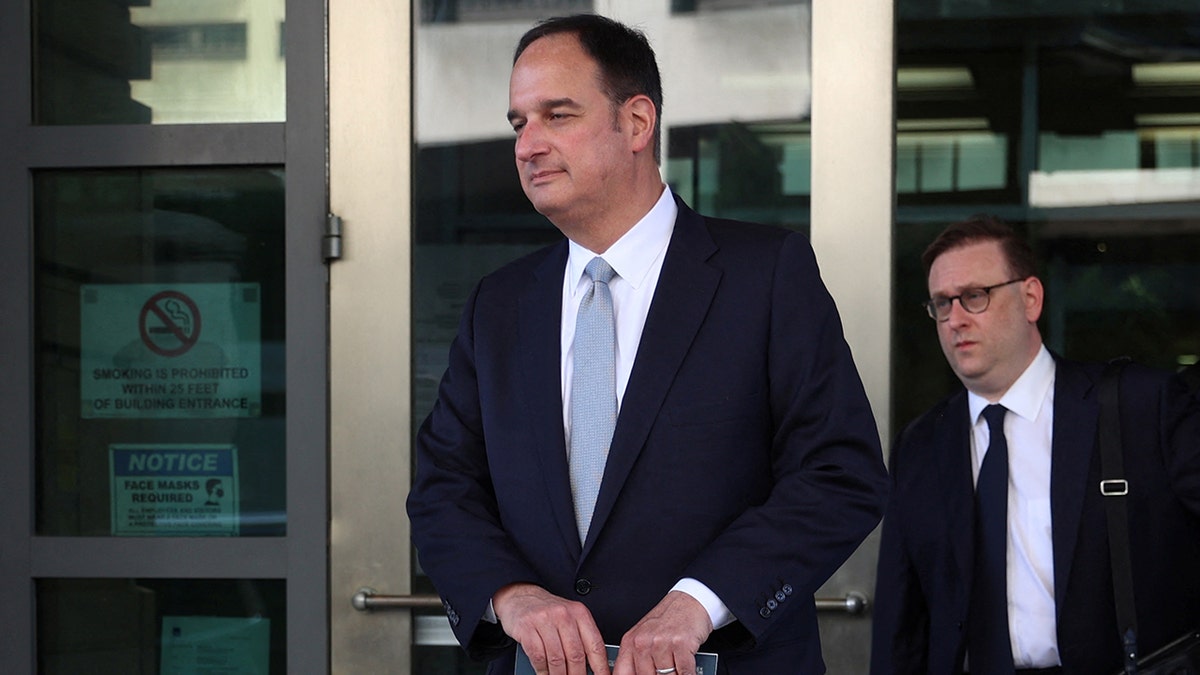 Attorney Michael Sussmann departs the U.S. Federal Courthouse