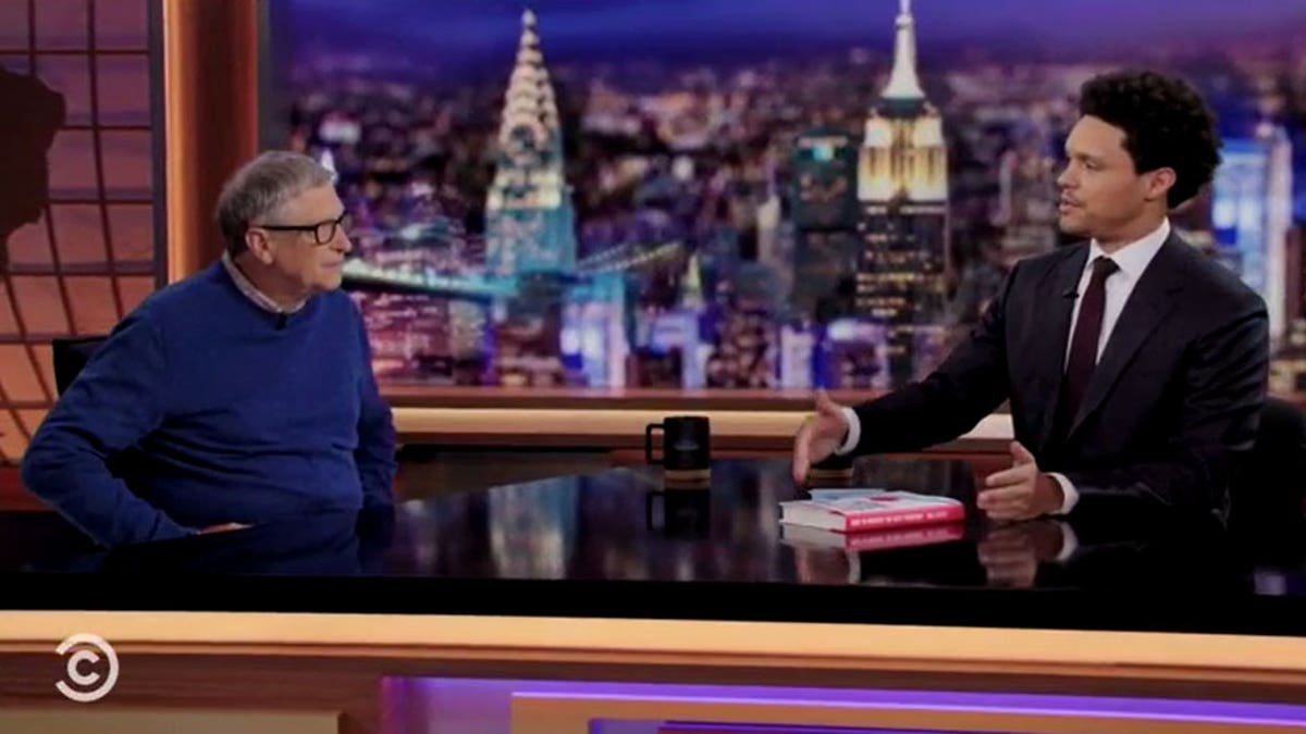 Bill Gates and Trevor Noah