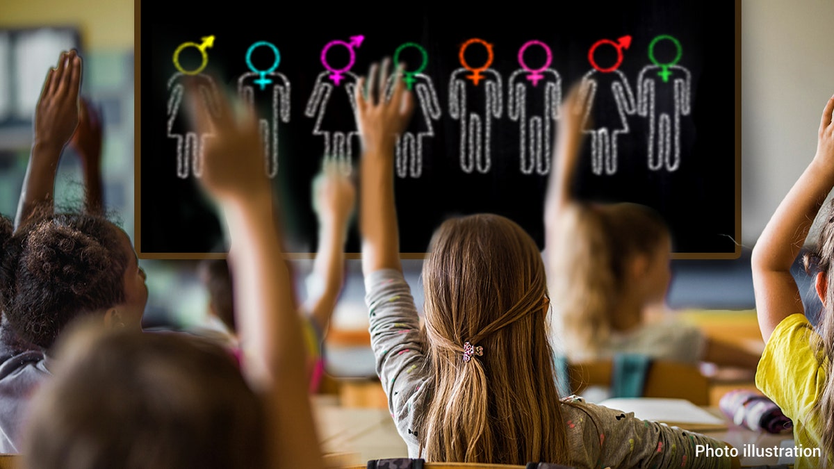 a photo of children raising their hands