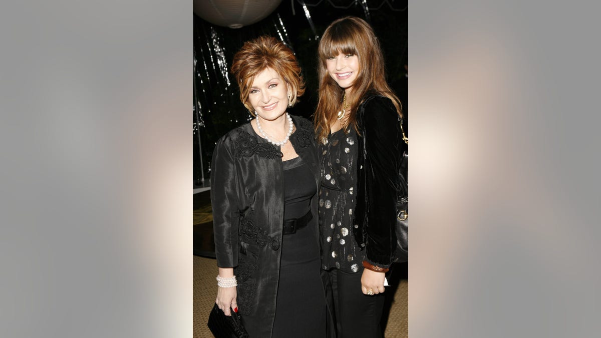 Sharon and Aimee Osbourne