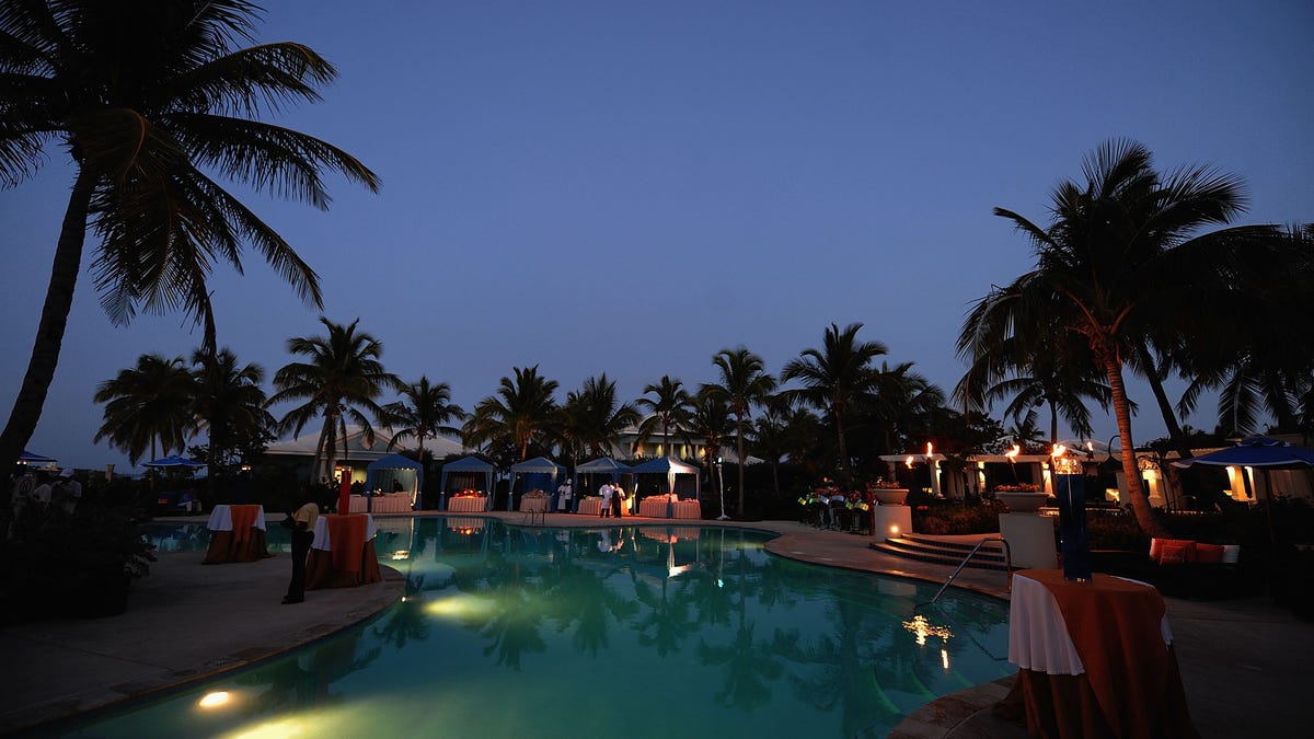 A General view during the Sandals Emerald Bay celebrity golf weekend at Sandals Emerald Bay Resort on April 9, 2010 in Great Exuma Island, Bahamas.