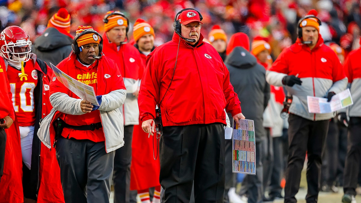 Andy Reid Kansas City Chiefs Eric Bieniemy