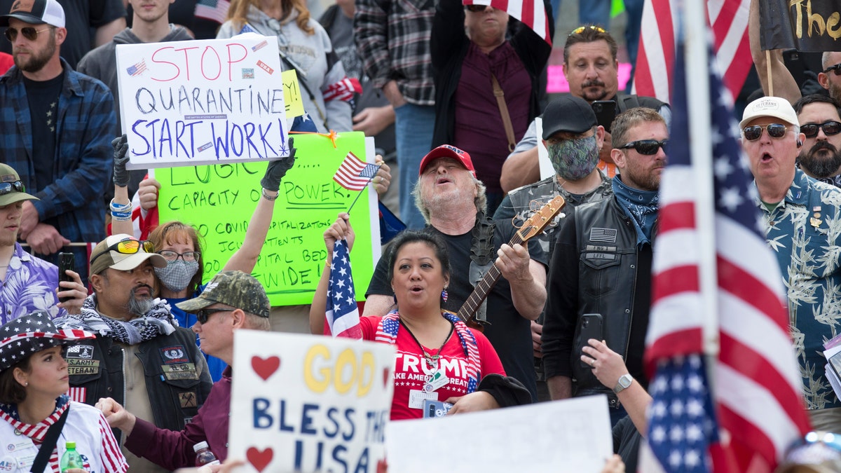 Anti-Lockdown Protesters