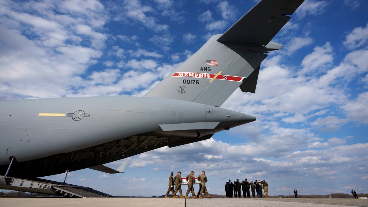 U.S. Marine Corps carry team