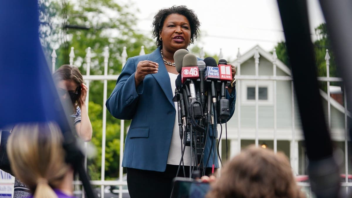 Stacey Abrams speaks