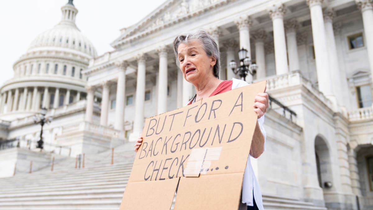 Gun control demonstration