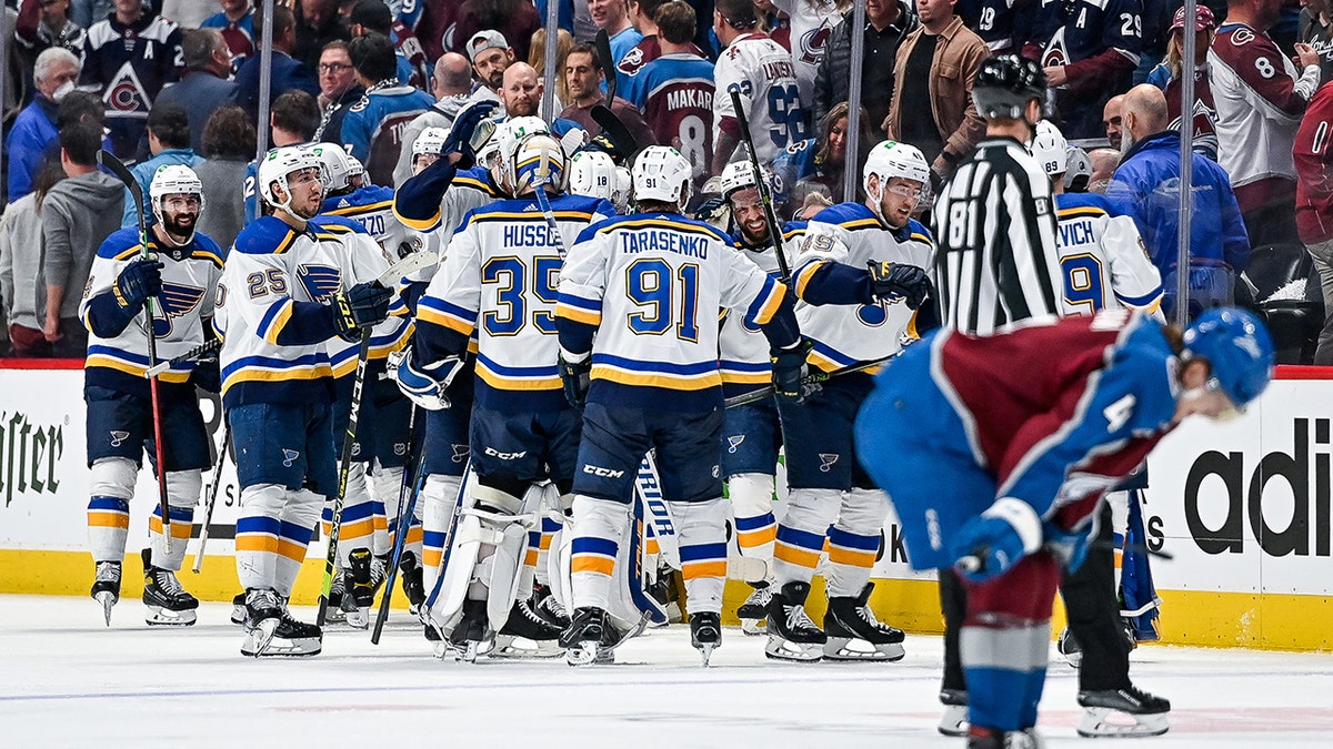 Colorado Avalanche St. Louis Blues NHL Playoffs