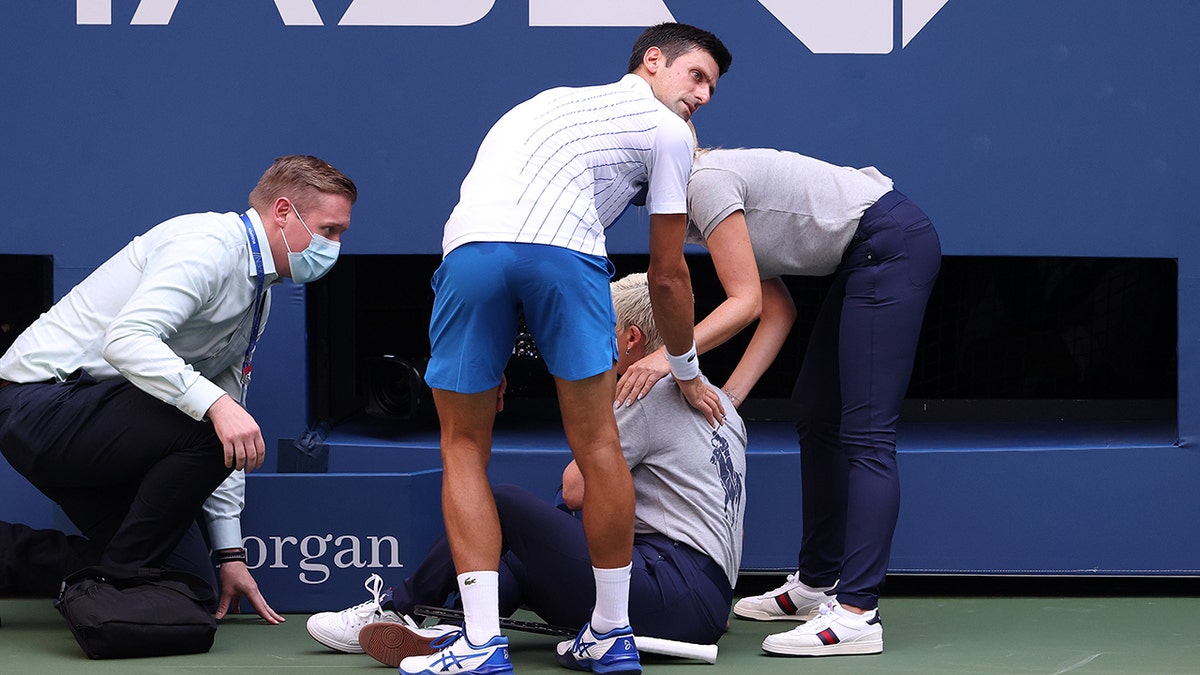 2020 US Open Djokovic disqualified