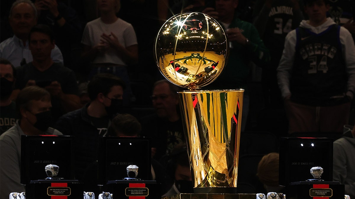 NBA unveils redesigned NBA Finals trophy, announces new conference ...