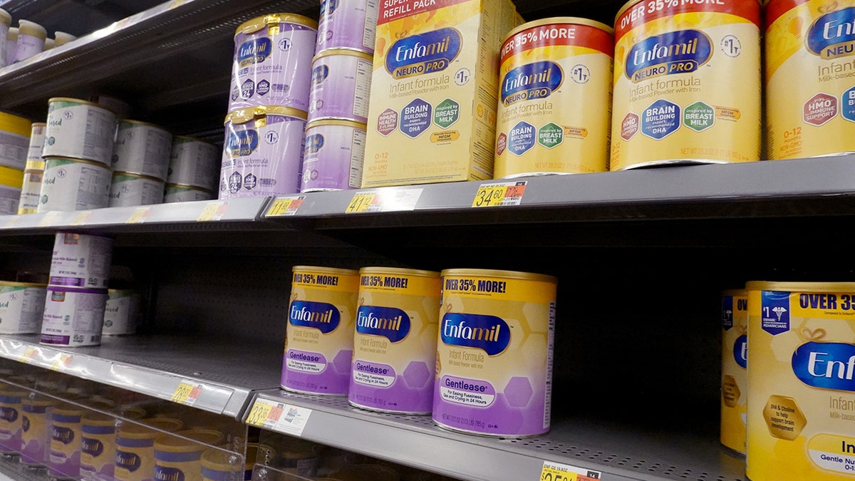 baby formula on shelves in chicago