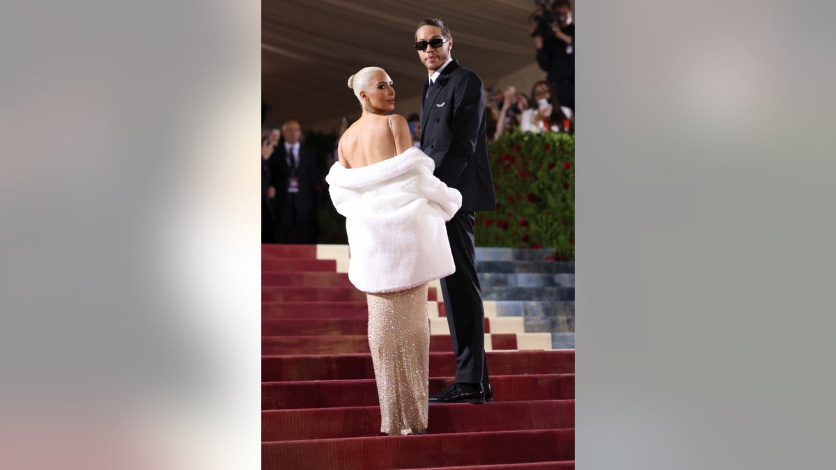Kim Kardashian and Pete Davidson