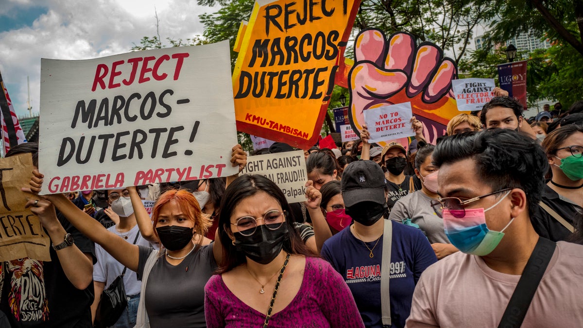 Philippine election protests