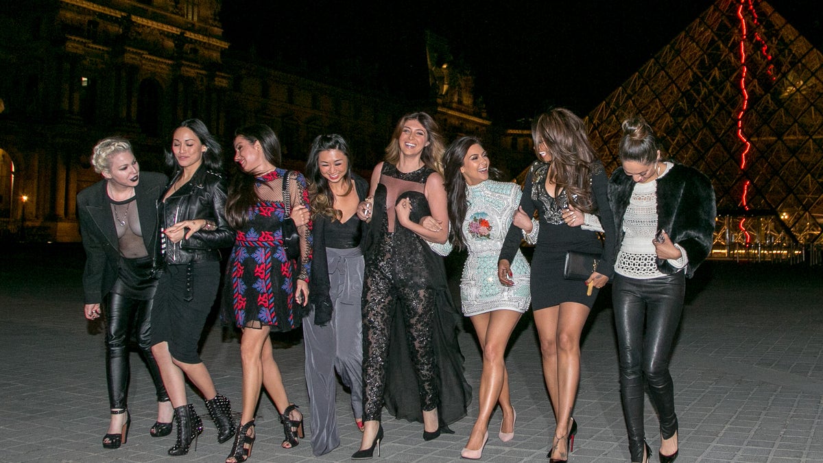 Kim Kardashian's bridal party