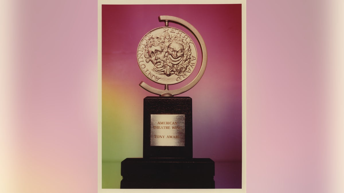 A view of the American Theatre Wing Tony Award.