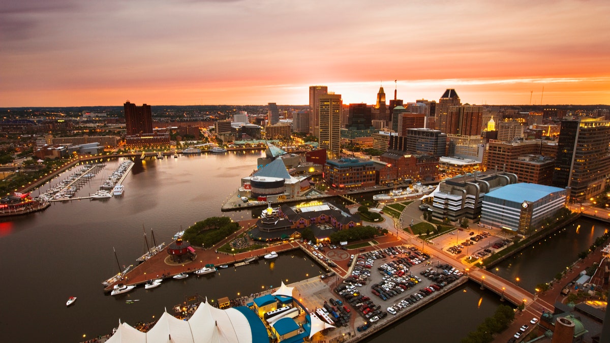 Inner Harbor in Baltimore