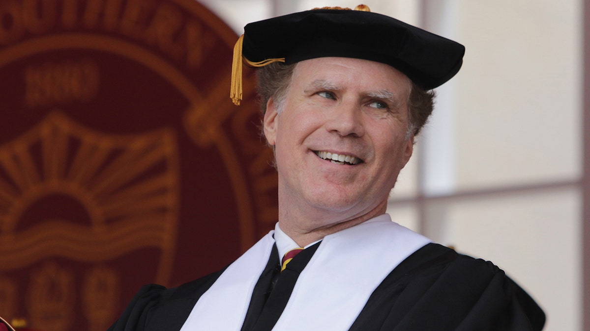 Will Ferrell gives commencement address at USC