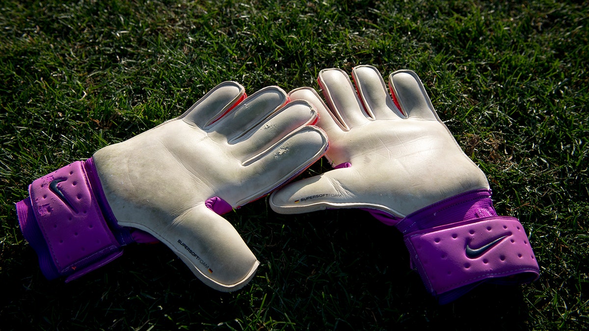 NCAA goalie gloves
