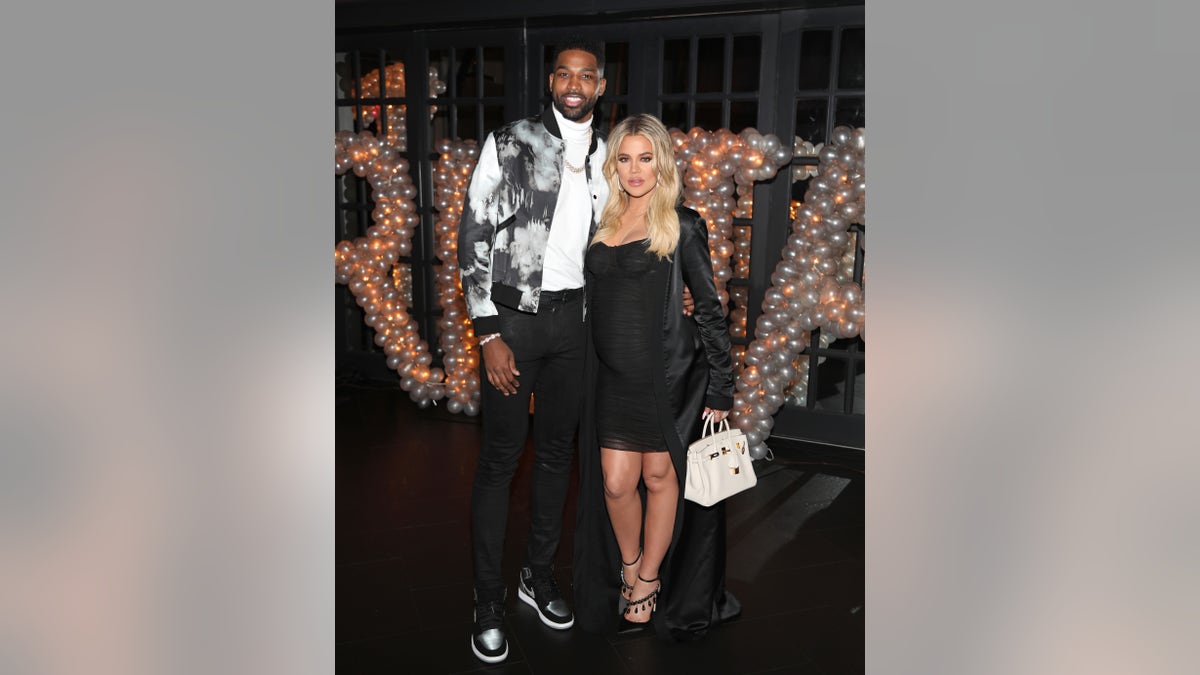 Khloe Kardashian and Tristan Thompson