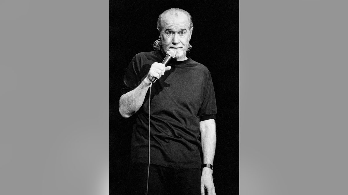 George Carlin performing stand-up