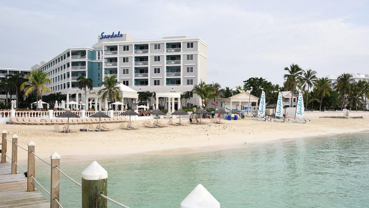 A view of Sandals Royal Bahamian Spa Resort & Offshore Island on June 15, 2018, in Nassau, Bahamas.