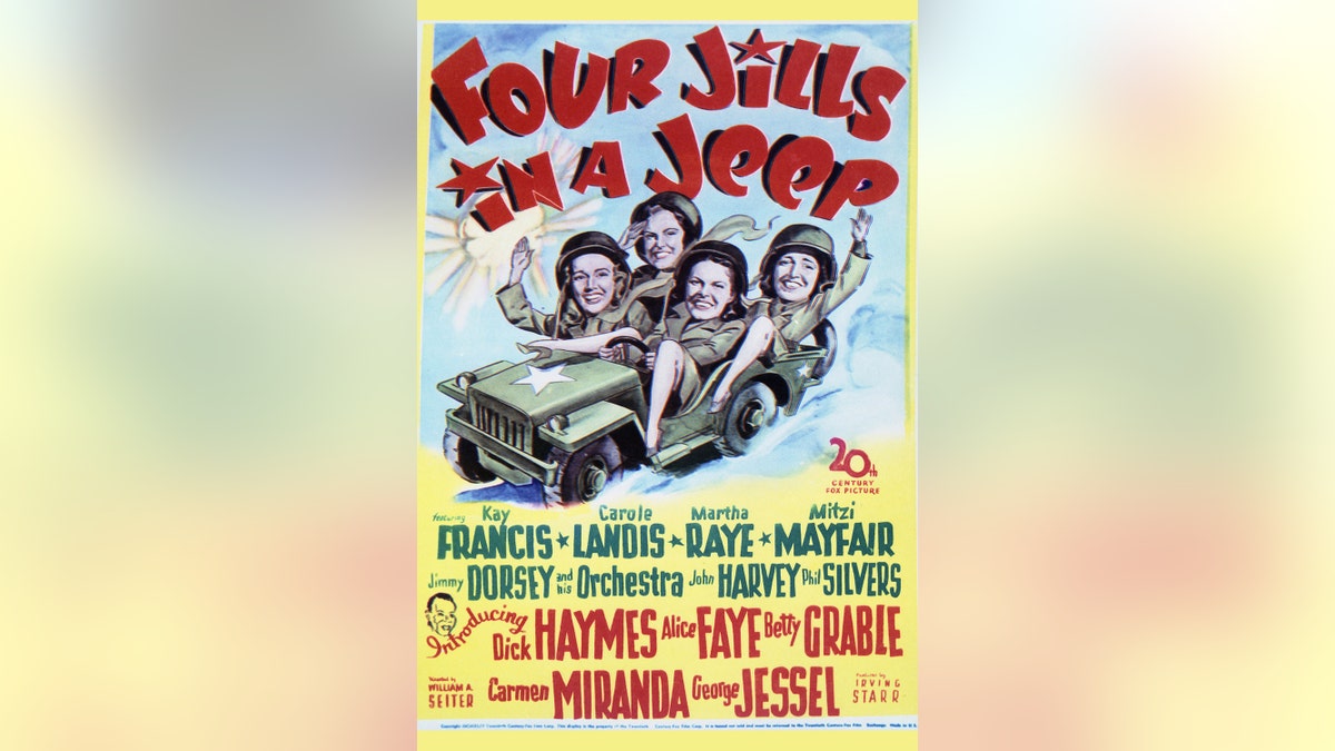 Four Jills in a Jeep poster