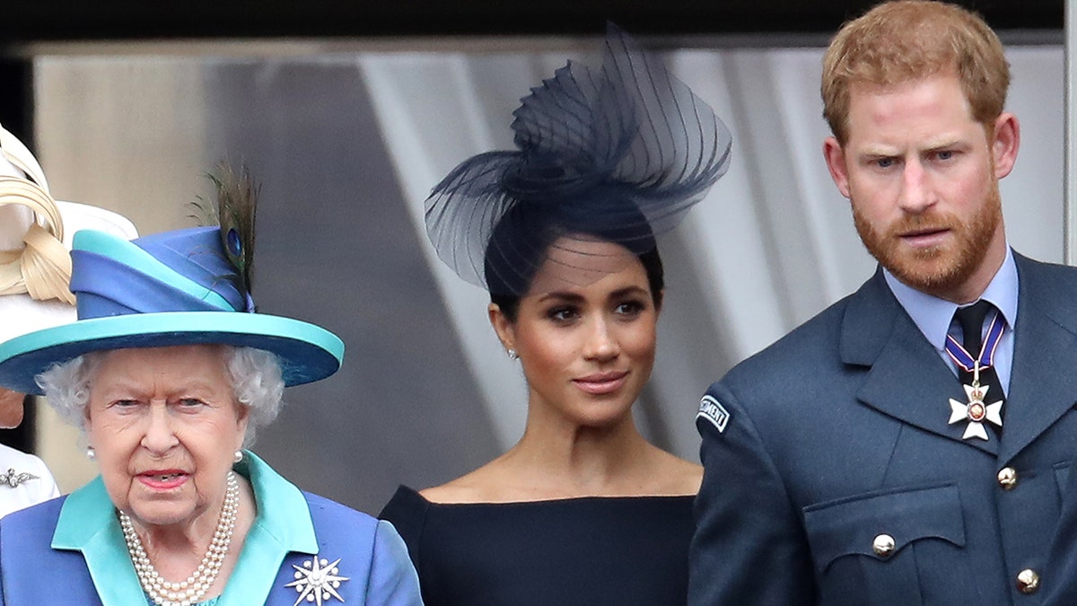 Meghan Markle Prince Harry Queen Elizabeth