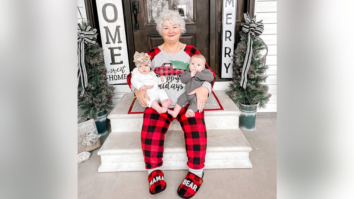 Tracy Cheatham and twin babies