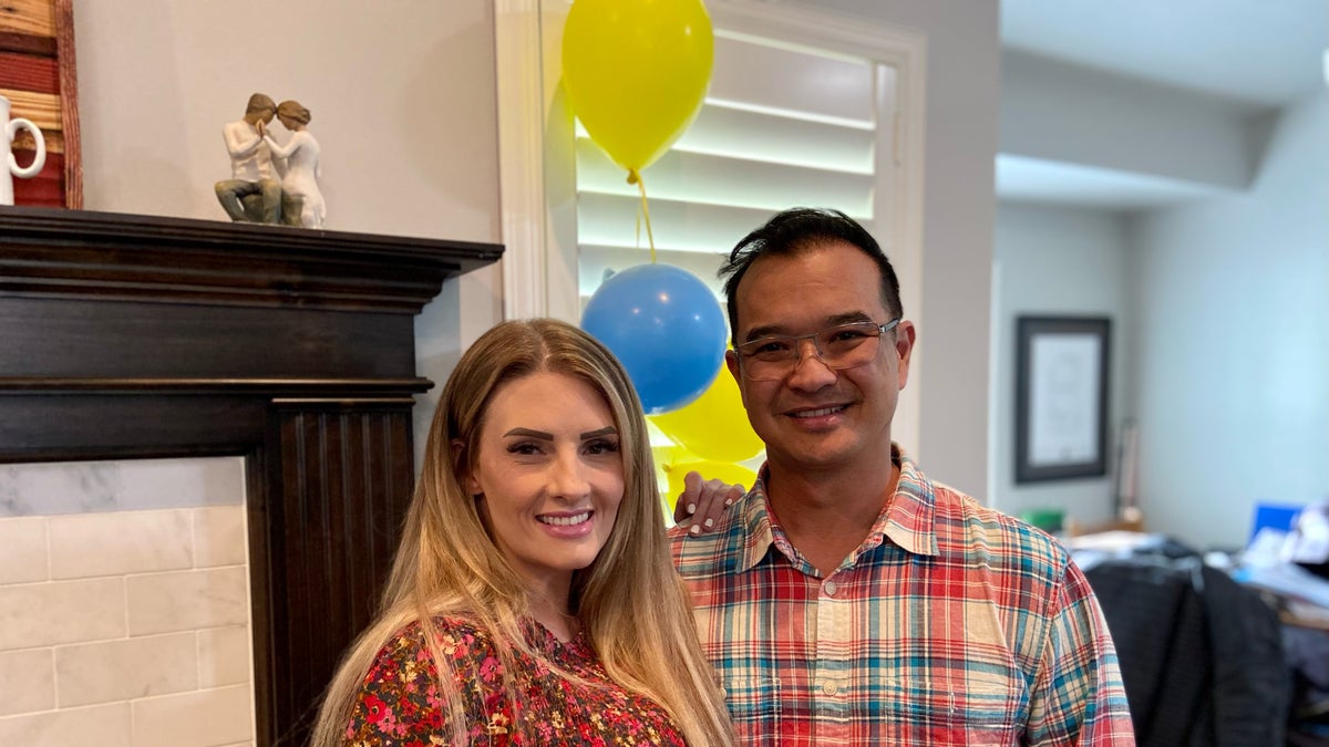 Quan Nguyen, a former Vietnam refugee and American combat veteran, spent two months volunteering in Ukraine, while his wife Amy ran their nonprofit's logistics and social media at their Utah home. (Ashley Soriano/Fox News)