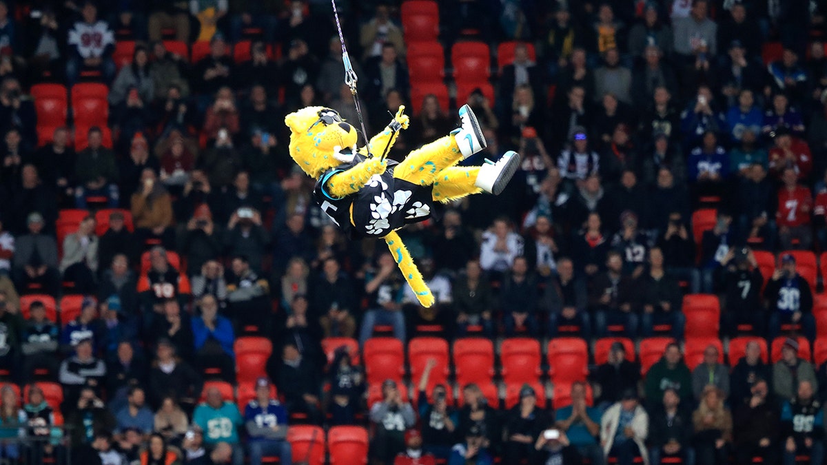 Jaguars mascot London NFL