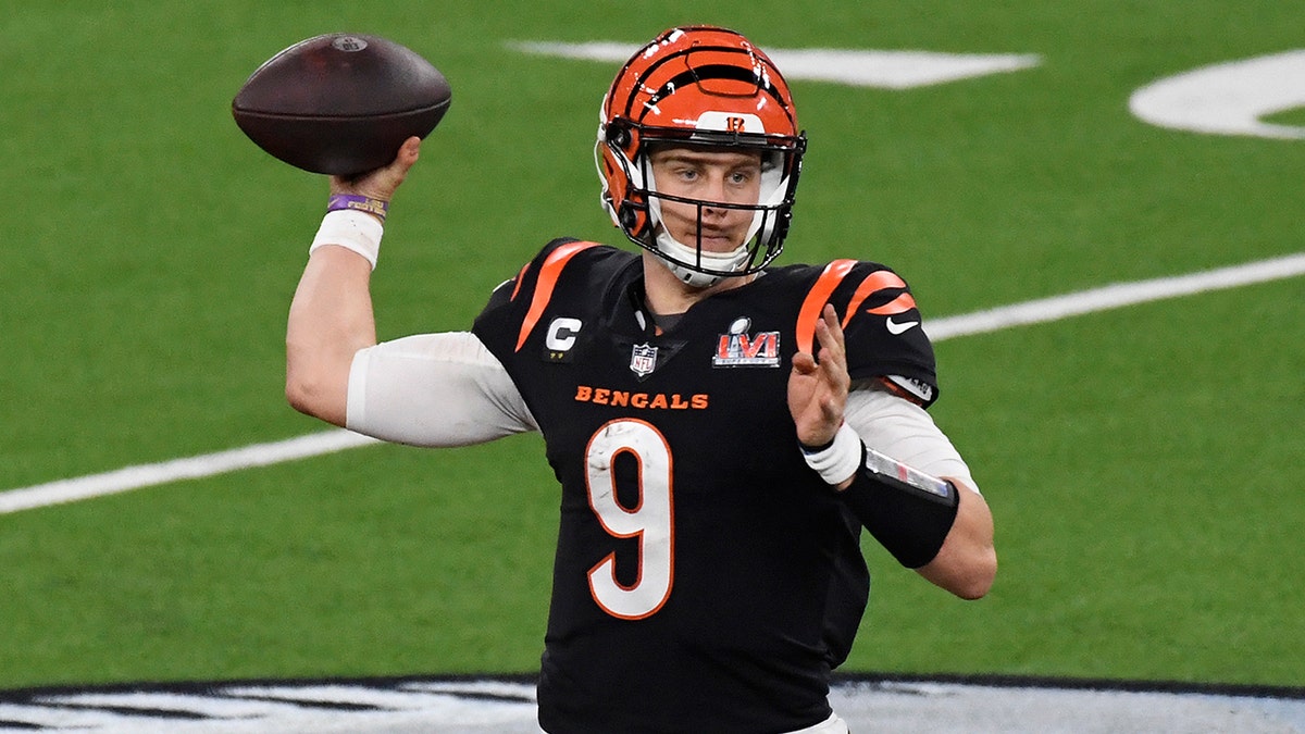 Super Bowl LVI Bengals Joe Burrow