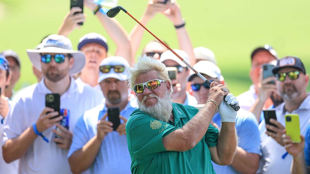 John Daly at PGA Championship 2022 16th hole