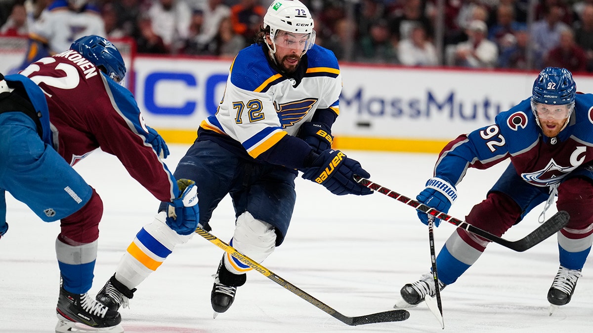 NHL playoff series Blues Avalanche