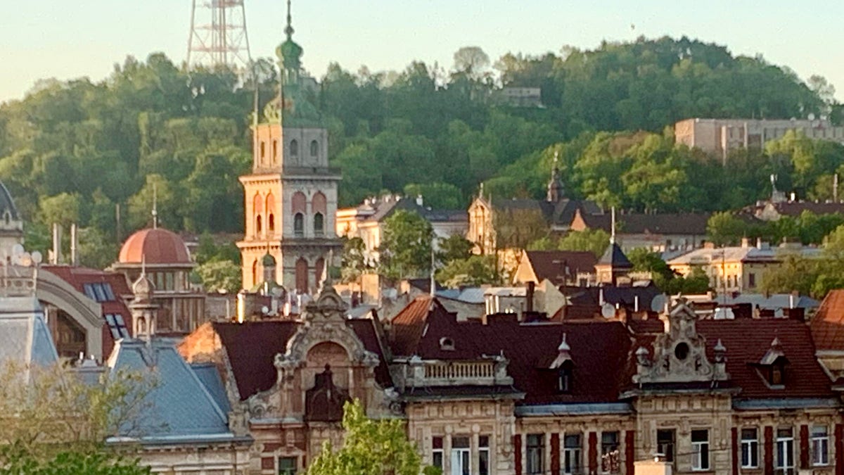 Lviv in western Ukraine